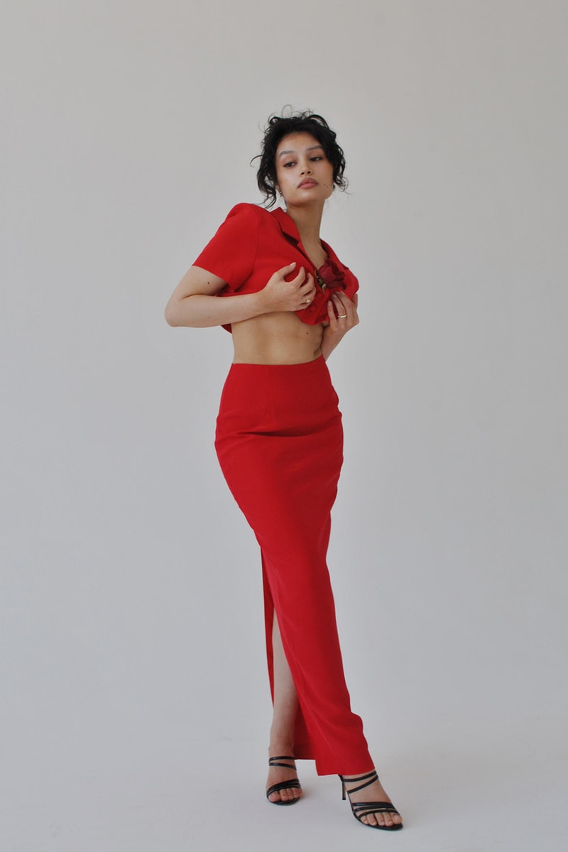 mirror palais new york city nyc fashion brand pop up top skirt