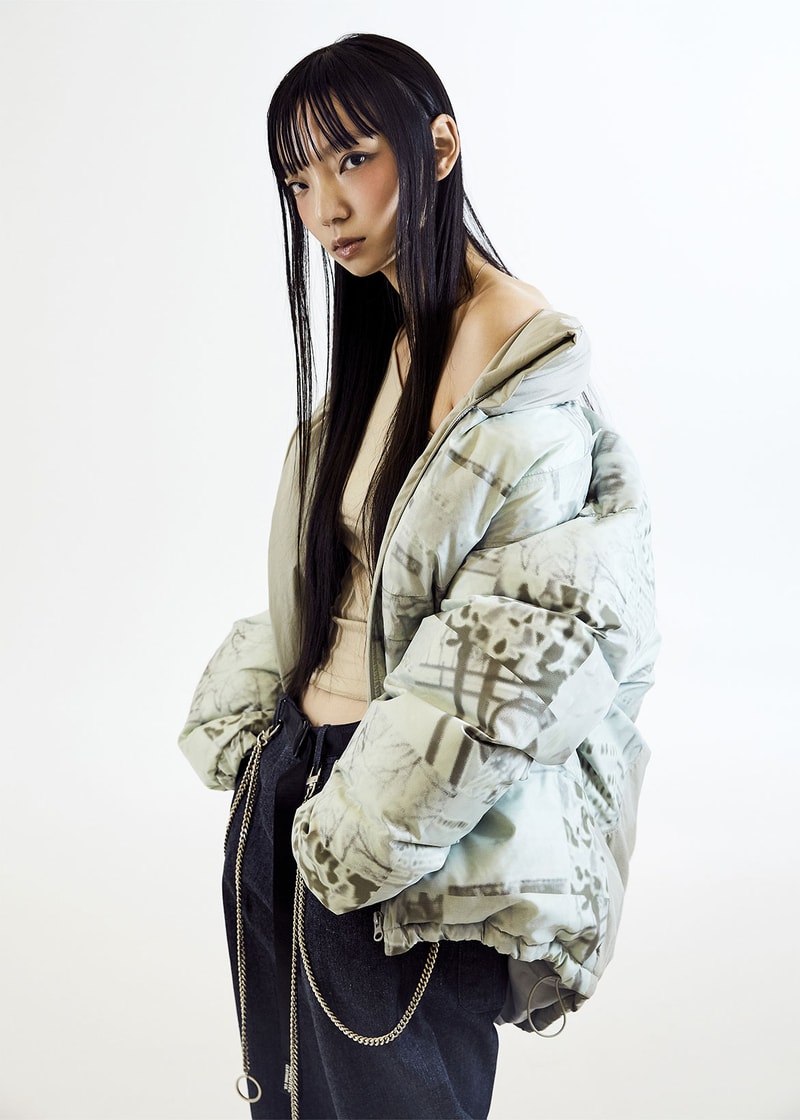 MISCHIEF 2021 Photo Dump Capsule Collection Lookbook Puffer Jacket