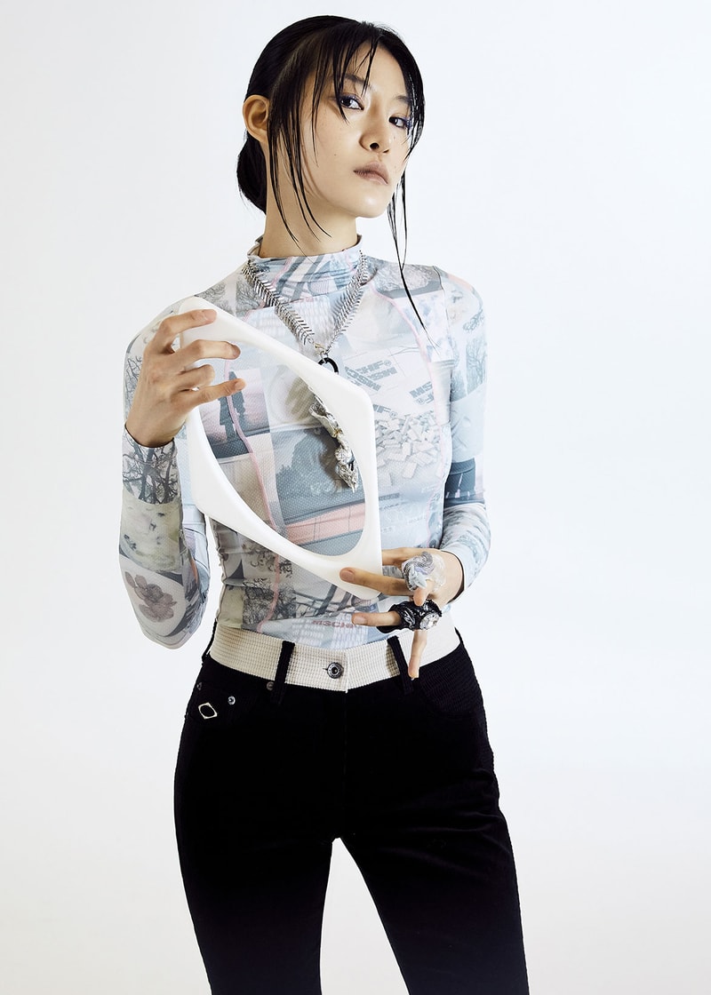 MISCHIEF 2021 Photo Dump Capsule Collection Lookbook Print Top