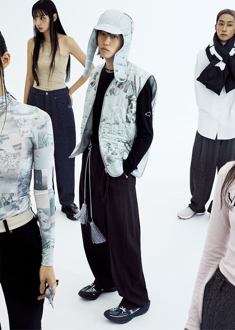 MISCHIEF 2021 Photo Dump Capsule Collection Lookbook Vest Cap Trousers
