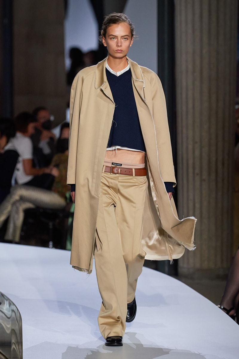 Miu Miu Spring Summer 2022 Collection New Balance 574 Collaboration Micro MIni Skirts Miuccia Prada