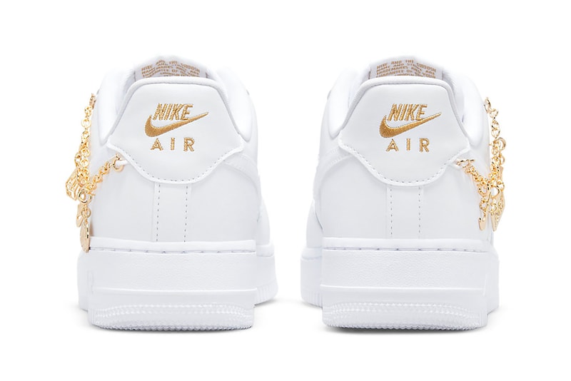 Nike Air Force 1 AF1 Low LX Lucky Charms White Gold Footwear Kicks Sneakers Shoes