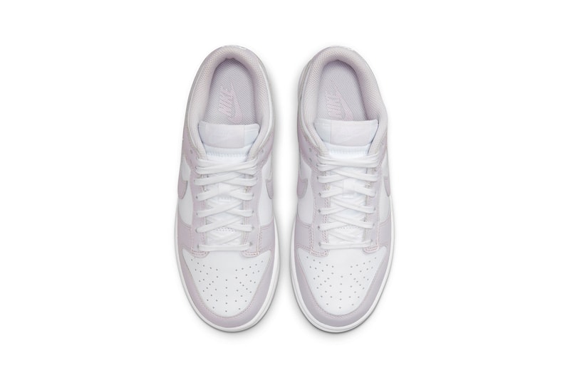 Nike Dunk Low Light Violet Purple White Womens Sneakers Kicks Shoes Footwear