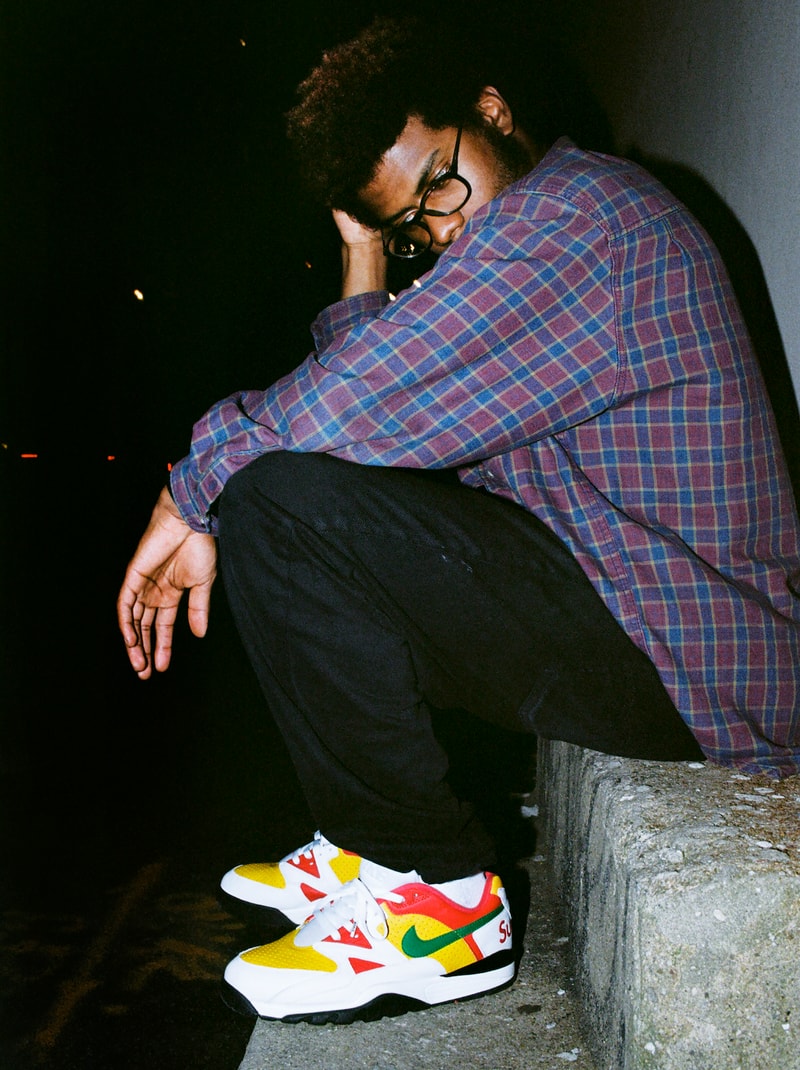 Supreme Nike Cross Trainer Low Sneakers Footwear Shoes Kicks Collaboration Black Red White Yellow Green
