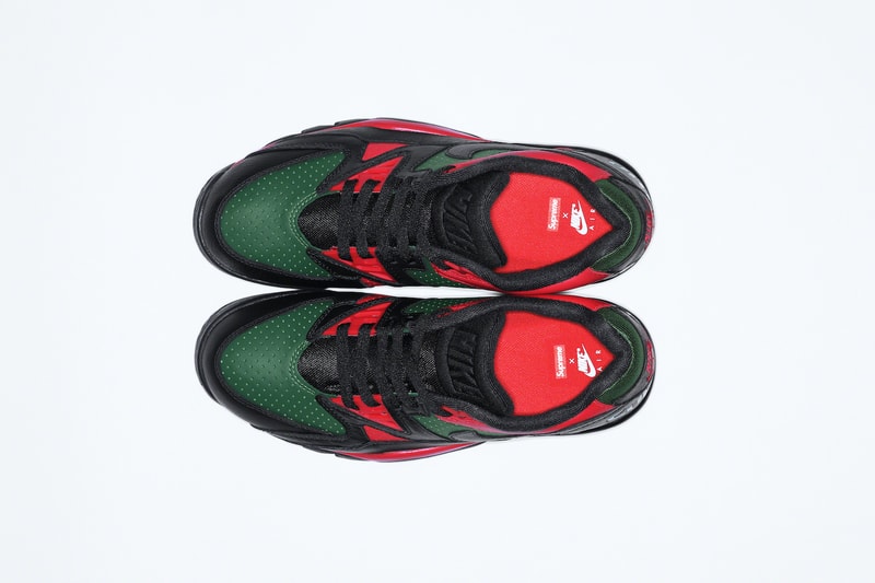 Supreme Nike Cross Trainer Low Sneakers Footwear Shoes Kicks Collaboration Black Red Green