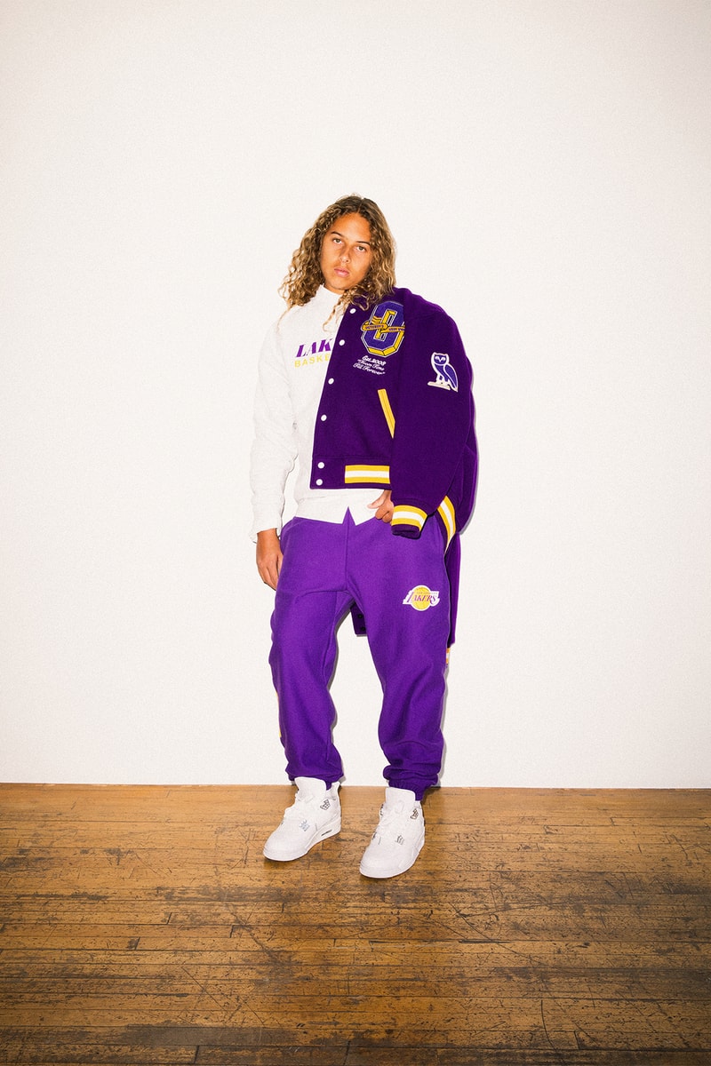 Drake OVO NBA World Championship Collaboration Collection los angeles lakers
