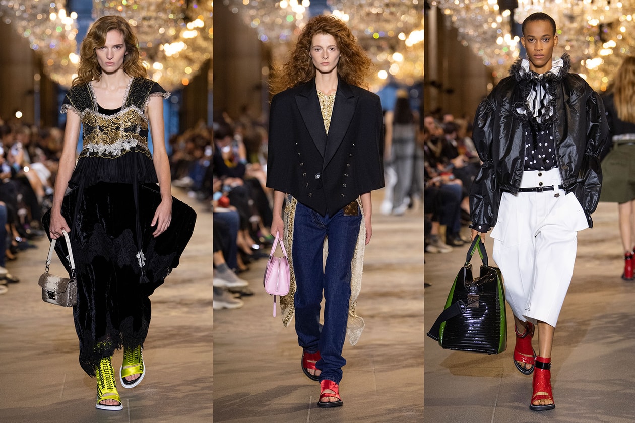 Пробник miu miu Spring Summer 2022 SS22 Top Shows Trends Loewe Louis Vuitton Miu Miu Chanel