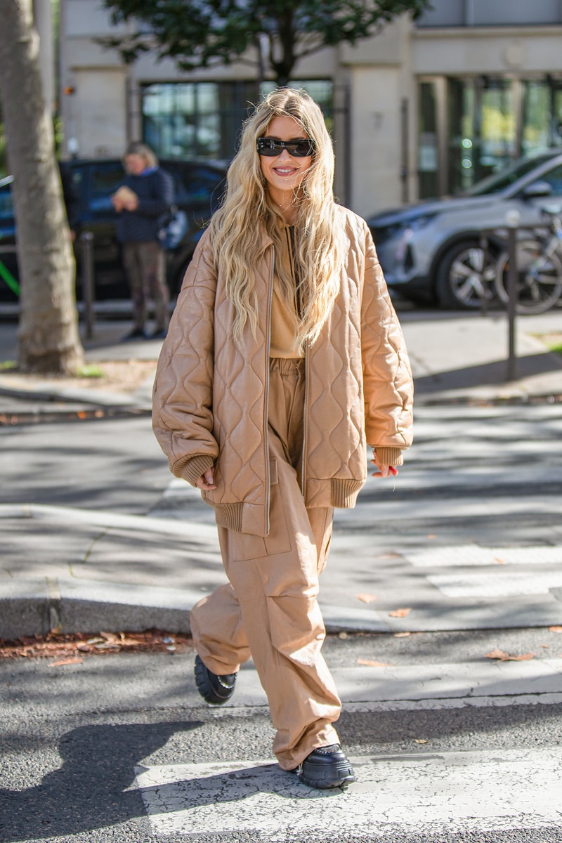 Paris Fashion Week Spring Summer 2022 SS22 Street Style Looks Outfit Danish Influencer Emili Sindlev