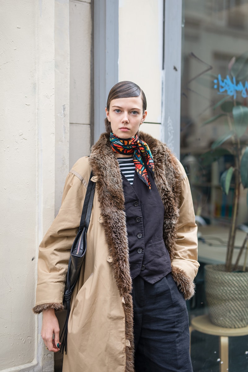 Paris Fashion Week Spring Summer 2022 SS22 Street Style Looks Outfit Influencer Model Off Duty