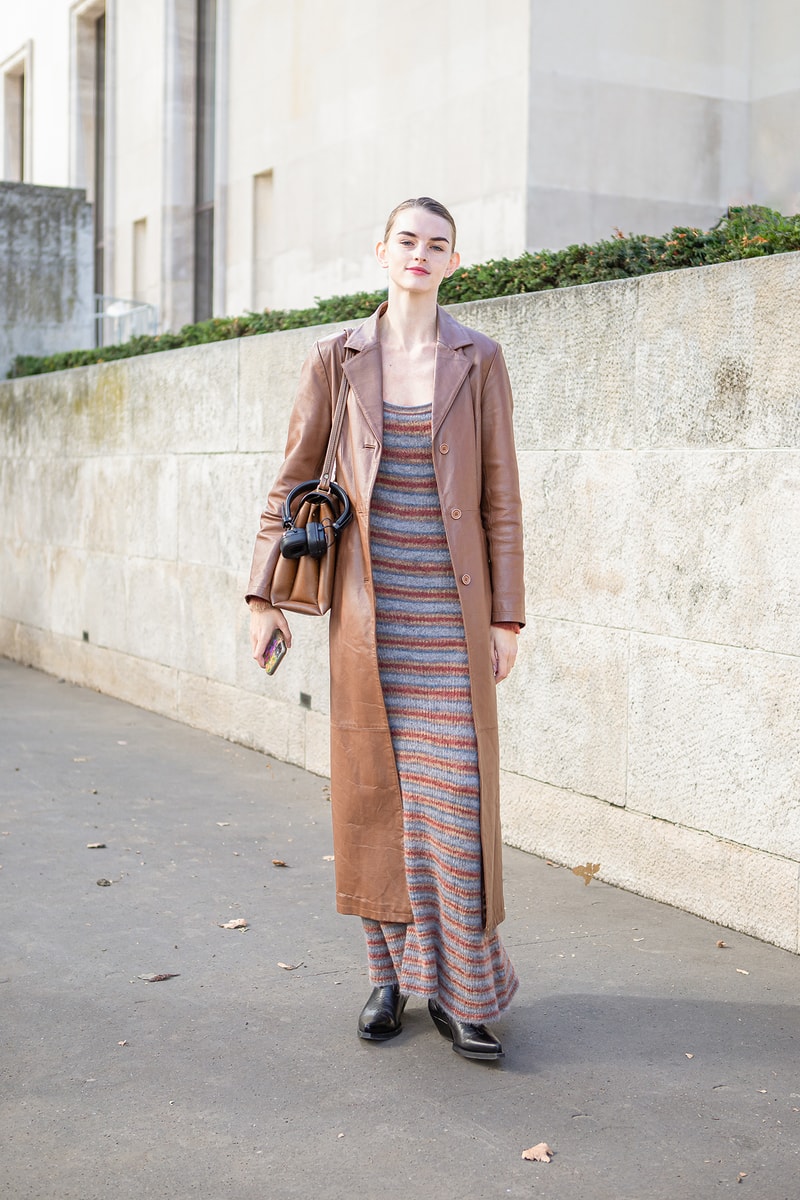 Paris Fashion Week Spring Summer 2022 SS22 Street Style Looks Outfit Influencer Model Off Duty