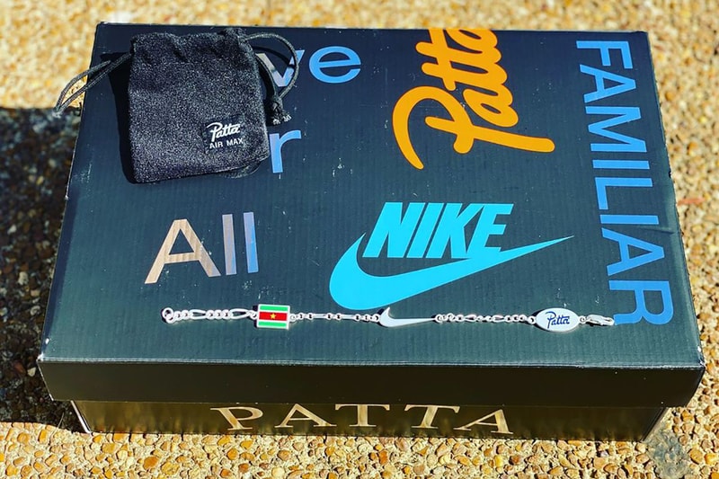 Patta Nike Air Max 1 AM1 Night Maroon Pink Orange Gray Sneakers Footwear Kicks Shoes