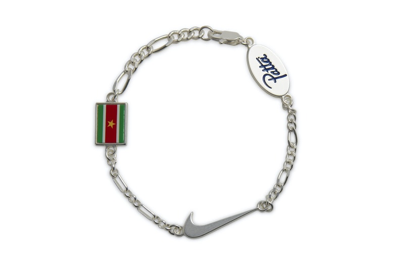 patta nike air max 1 am1 silver bracelet