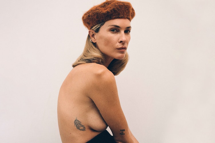 Ruslan Baginskiy Taps '00s Model Erin Wasson for FW21 Campaign