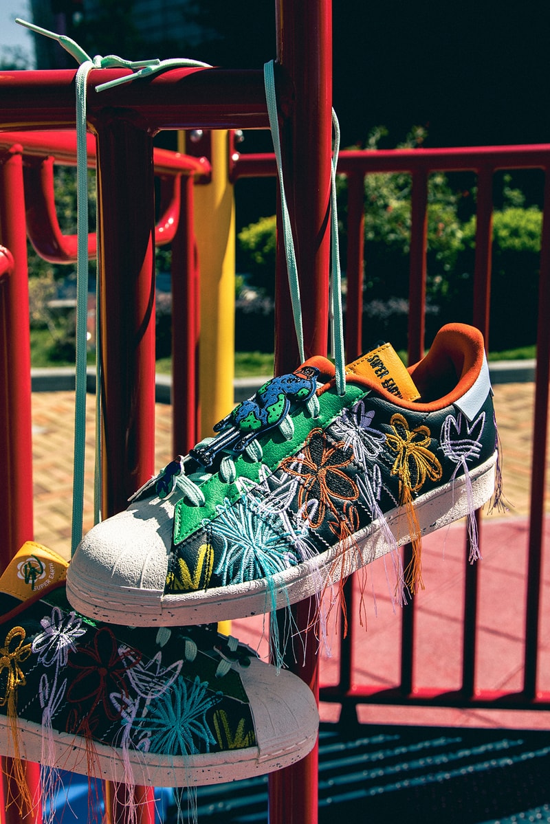 Sean Wotherspoon adidas Superstar SUPEREARTH Black Sneakers Footwear Kicks Shoes Collaboration