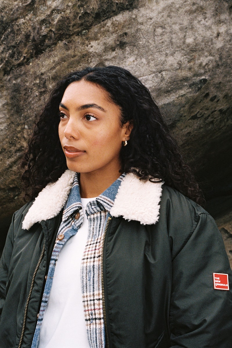 Athene Club The New Originals Fall Winter 2021 FW21 Collaboration Outerwear Jacket Flannel Shirt