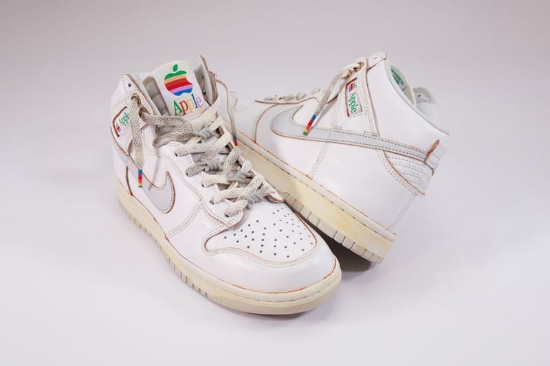 Nike Dunk High Gets Reworked With Vintage Apple Logo