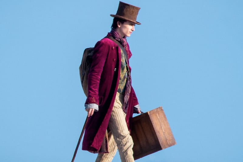Timothée Chalamet Shares First Look of Himself as Willy Wonka