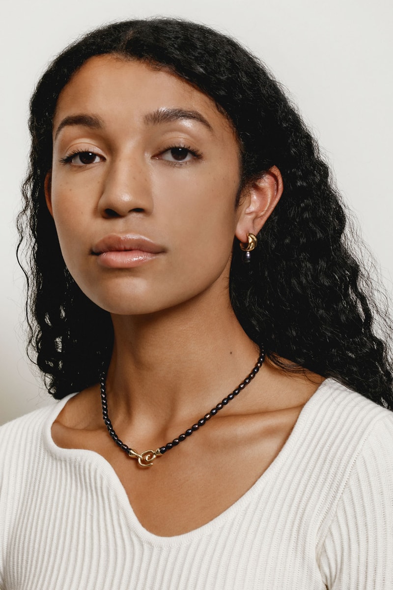 Wolf Circus FW21 Jewelry Collection Eddy Necklace Jade Earrings