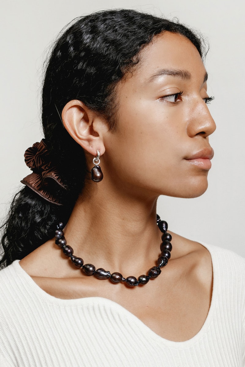 Wolf Circus FW21 Jewelry Collection Black Pearl Necklace