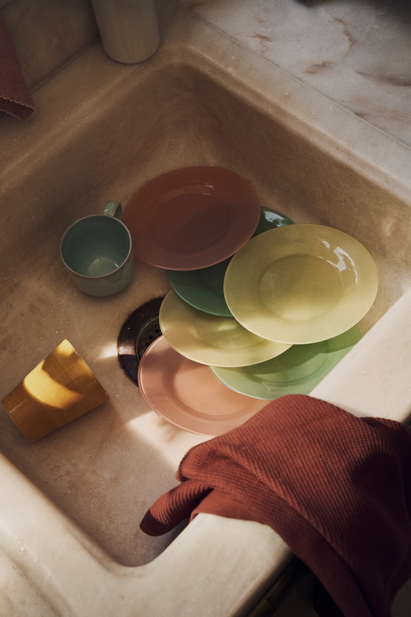 Zara Home The Last Line Campaign Collection Plates Sink