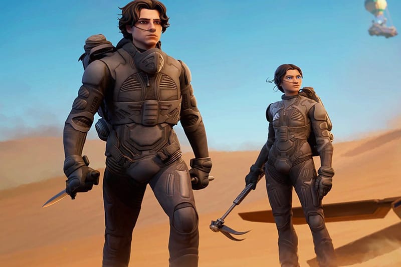 'Fortnite' Introduces Zendaya and Timothée Chalamet 'Dune' Skins