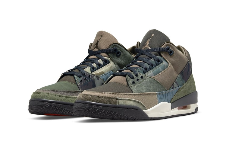 Air Jordan 3 Gets Dressed in Patchwork Camo