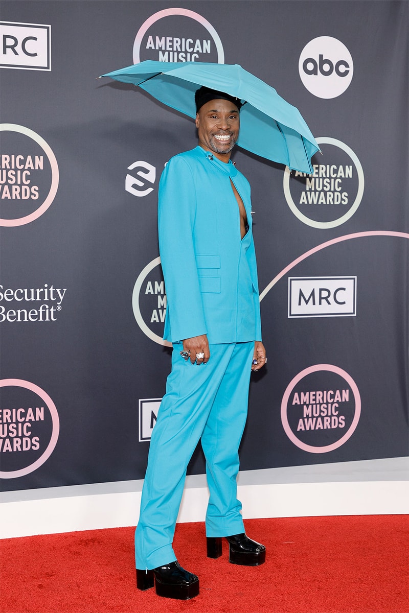 2021 American Music Awards AMAs Red Carpet Best Celebrity Looks Billy Porter