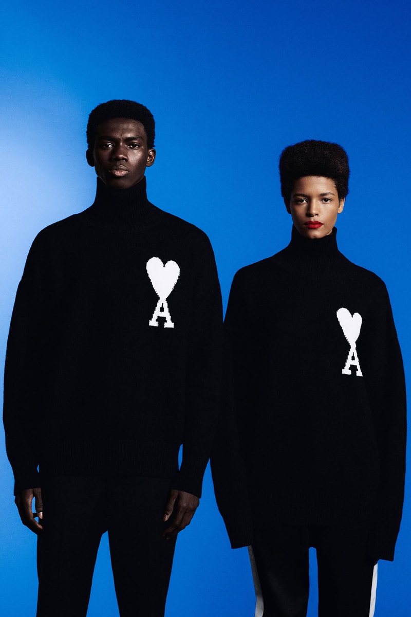 AMI Paris Mytheresa Unisex Outerwear Capsule Knitwear Sweaters