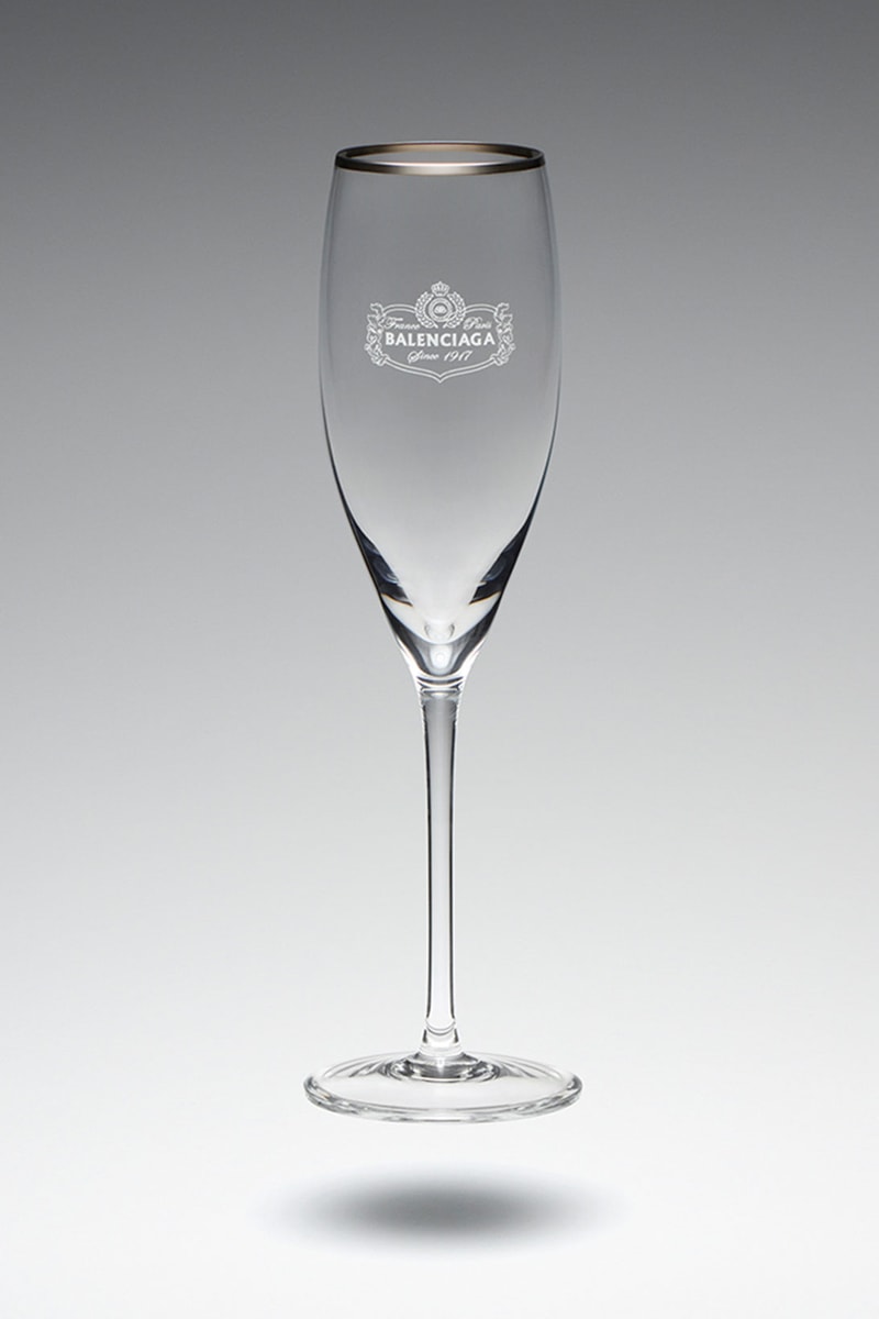 Balenciaga Holiday 2021 Objects Champagne Glass