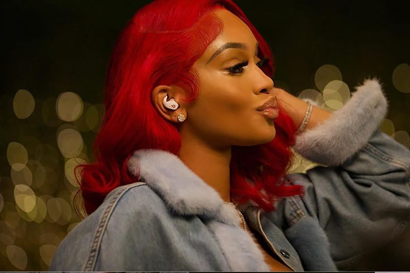 Saweetie Is at Peak "Icy Girl" With the New Beats Fit Pro