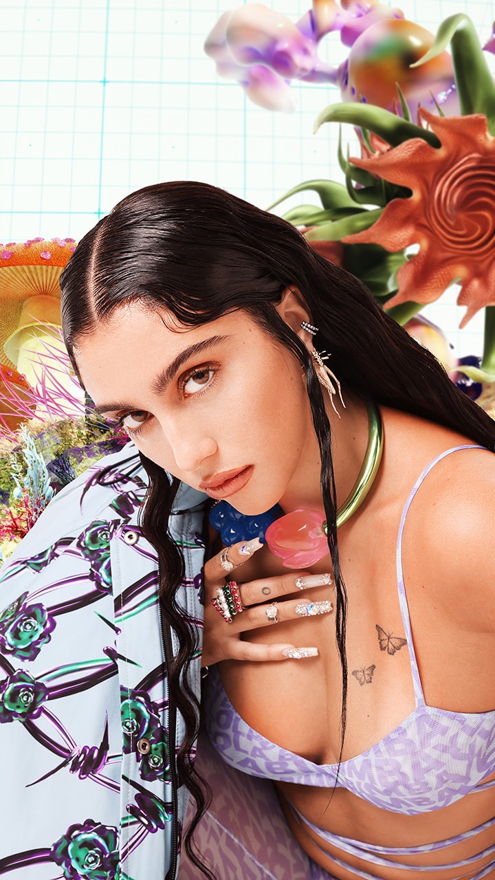 bimba-y-lola-technonature-collection-glow-printed-parka-jacket-charm-necklaces