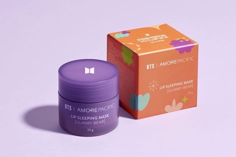BTS x AMOREPACIFIC to Release Purple Lip Sleeping Mask for ARMYs