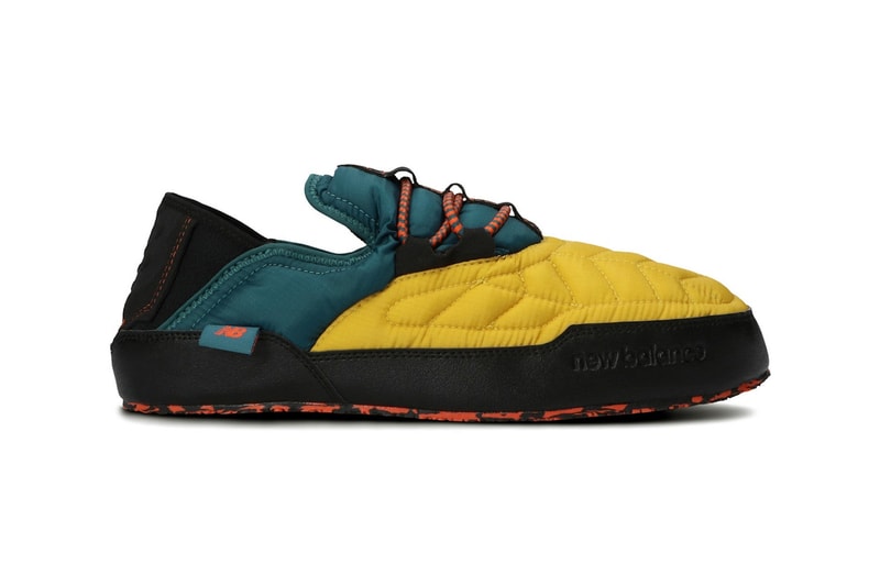 New Balance Caravan Moc Low Slip-Ons Slippers Yellow Green Black Footwear Shoes