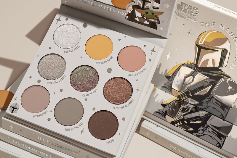 Star Wars The Mandalorian ColourPop Makeup Collaboration Collection Eyeshadow