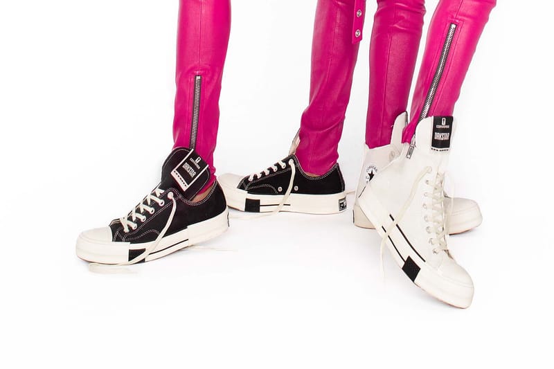 Rick Owens DRKSHDW x Converse Reunite for DRKSTAR Chuck 70