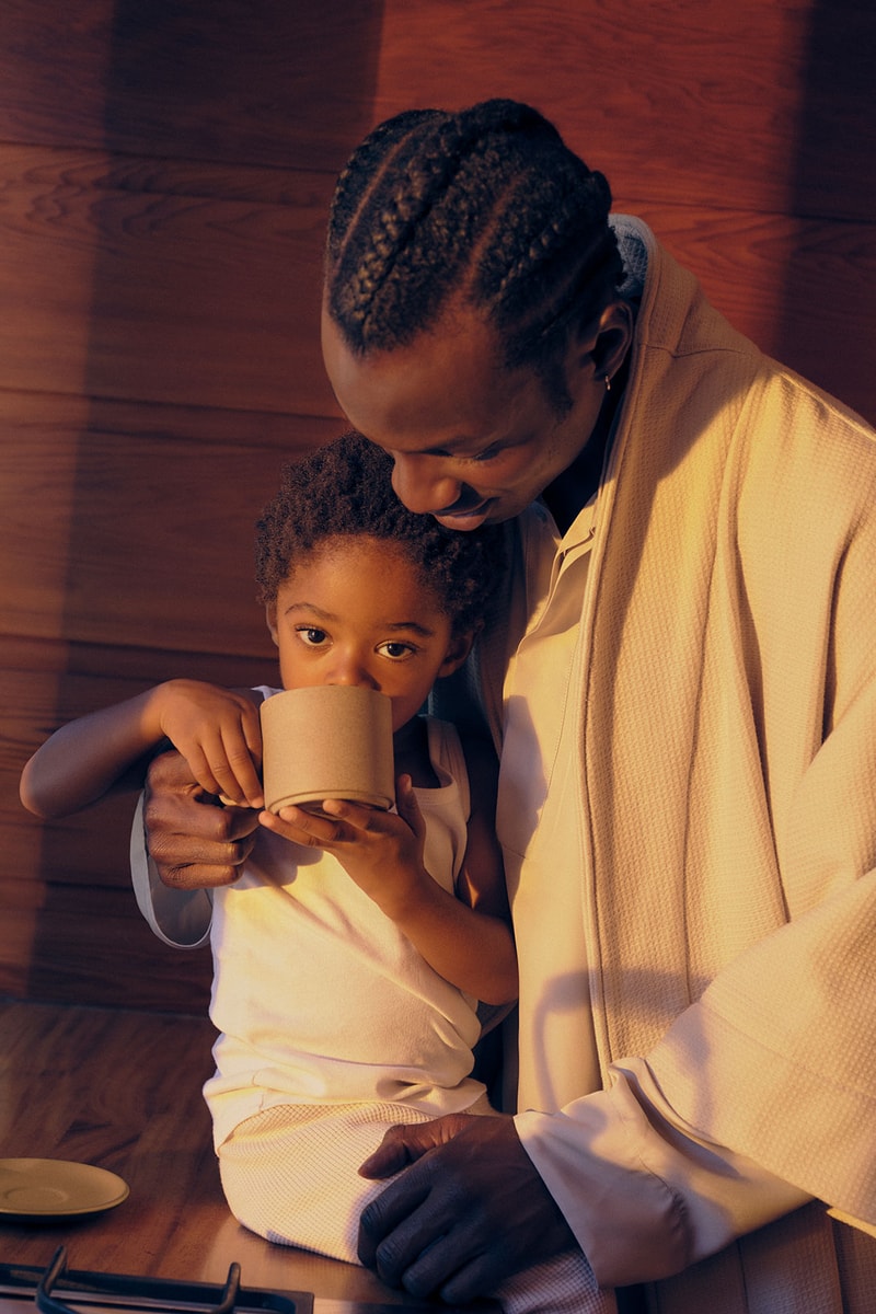 Fear of God FoG Loungewear Collection Campaign Kids Gown