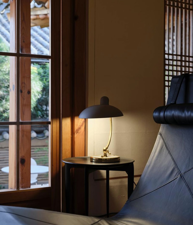 Fritz Hansen Hotel Pop-up Seoul Korea Kaiser Idell Lamp PK24