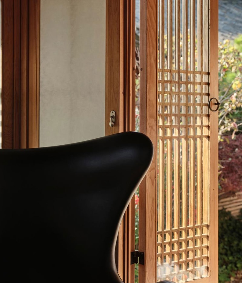 Fritz Hansen Hotel Pop-up Seoul Korea Egg Chair Arne Jacobsen
