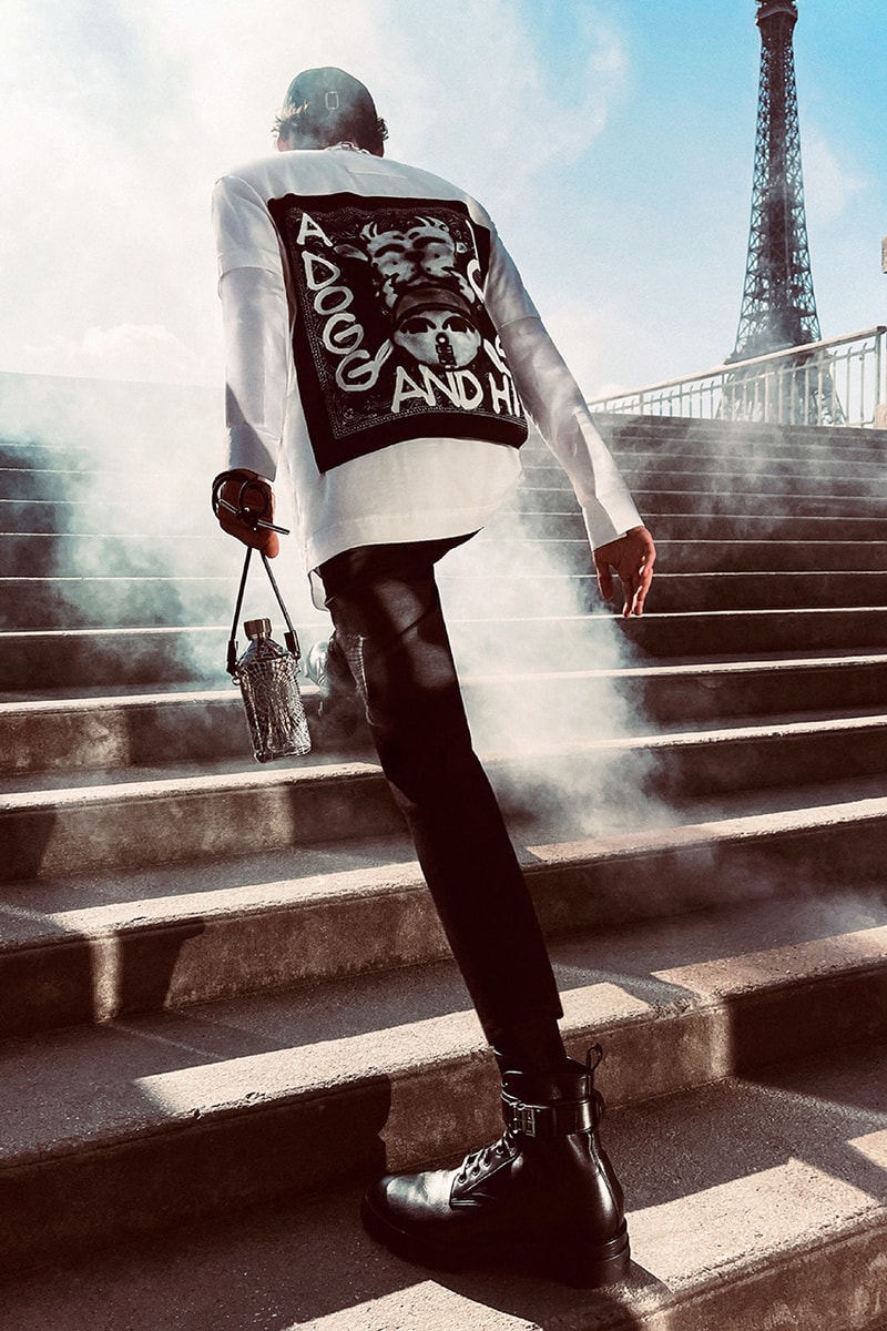 givenchy matthew m williams graphic designer chito mexico pre-collection collection spring 2022 fashion streetwear airbrush rimowa