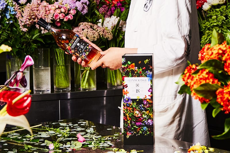 Botanical Artist Azuma Makoto Reworks the Glenmorangie 18 Years Old Scotch Whisky Packaging