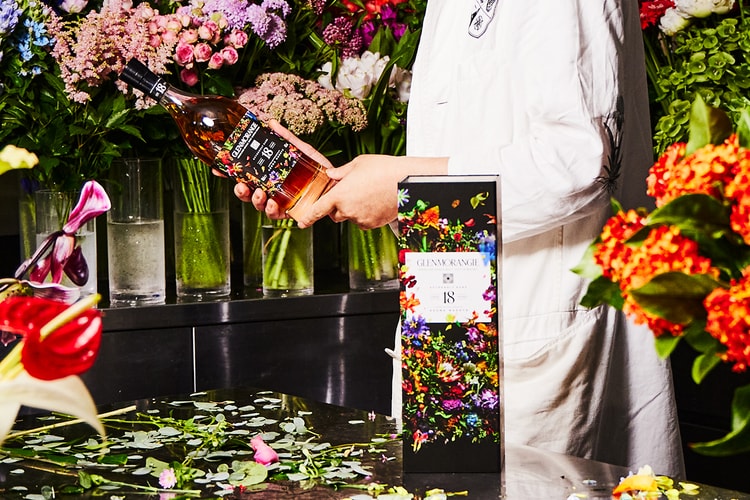 Botanical Artist Azuma Makoto Reworks the Glenmorangie 18 Years Old Scotch Whisky Packaging