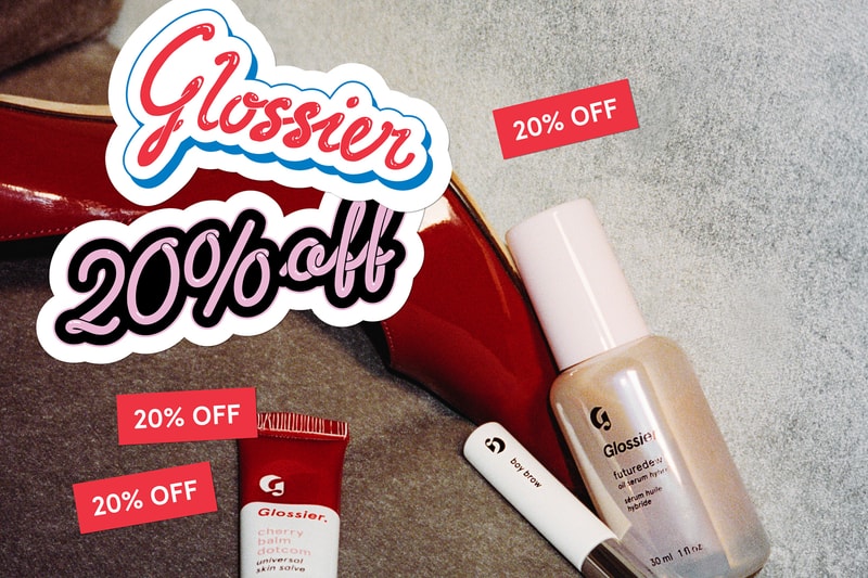 glossier black friday weekend sale makeup blush lip gloss boy brow mascara
