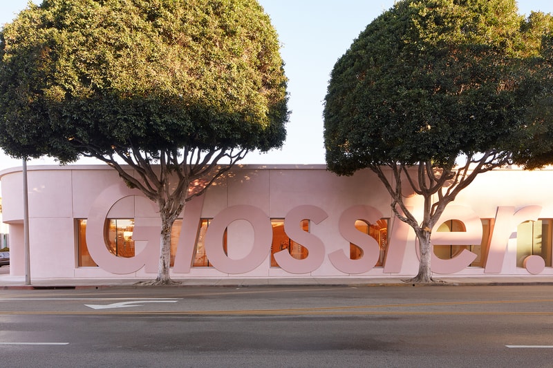 Glossier Los Angeles LA Flagship Store Beauty Makeup Skincare