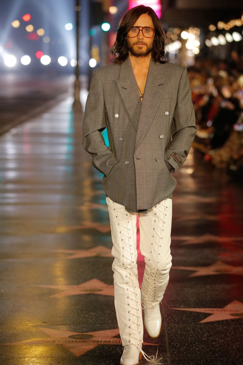 Gucci Love Parade Fashion Show Jared Leto