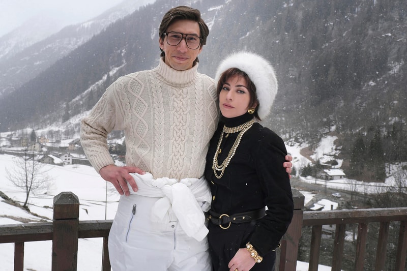 House of Gucci Lady Gaga Adam Driver Movie Patrizia Reggiani Maurizio