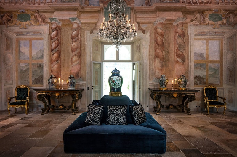 house of gucci film home italy villa balbiano living room decor