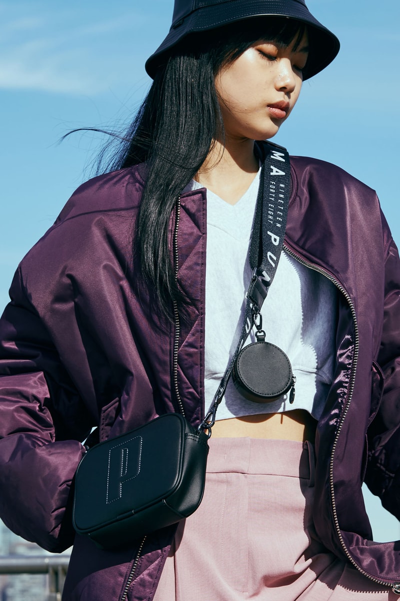 puma sense bags sense grip bag sense crossbody bag accessories vegan sustainable black moon rock