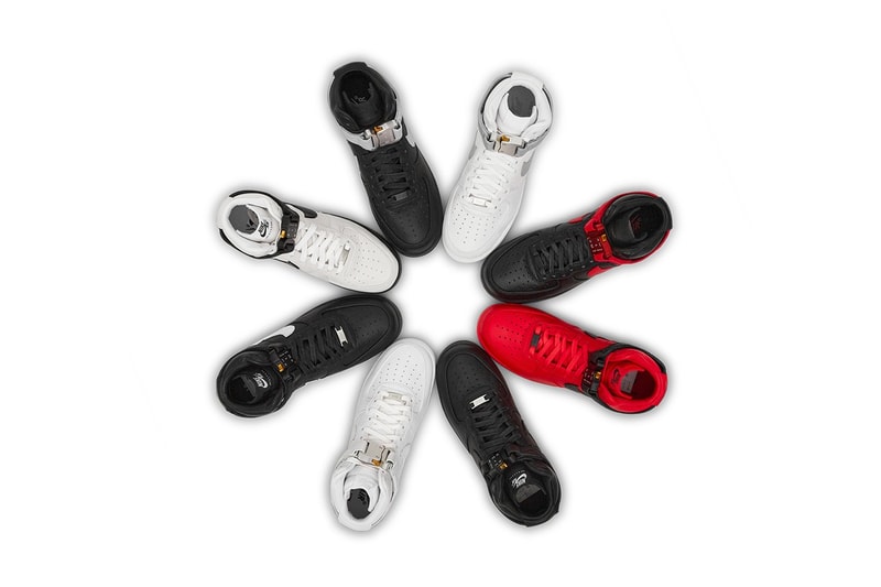 1017 ALYX 9SM Nike Air Force 1 Restock Black White Wolf Grey University Red Price Collaboration Release Date