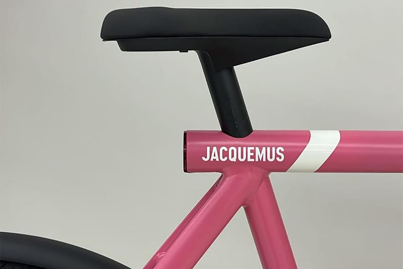 Take a First Look at Jacquemus' Pink Electric Bike
