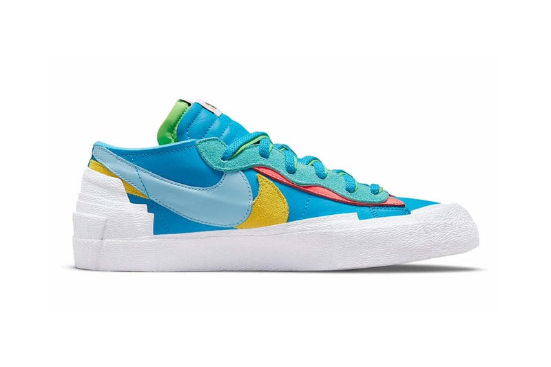 Nike x sacai x KAWS Blazer Low Neptune Blue Price Release Date Collaboration